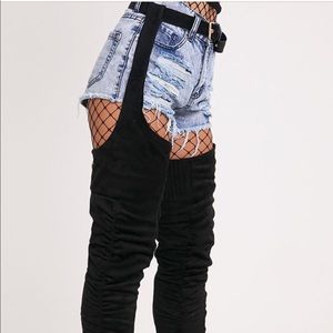 Knee High Belted Boots